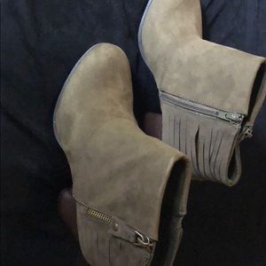 Madden Girl Olive suede ankle boots